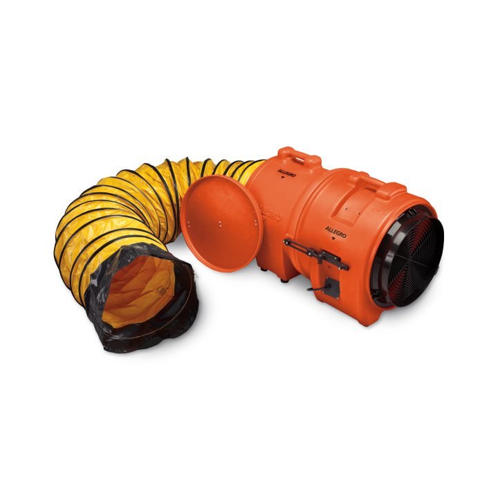 Ventilador extractor portátil para espacios confinados