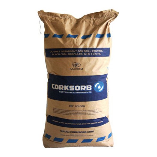 absorbente de hidrocarburos para derrames Corksorb G01006