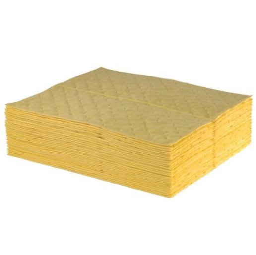 Paños absorbentes para químicos