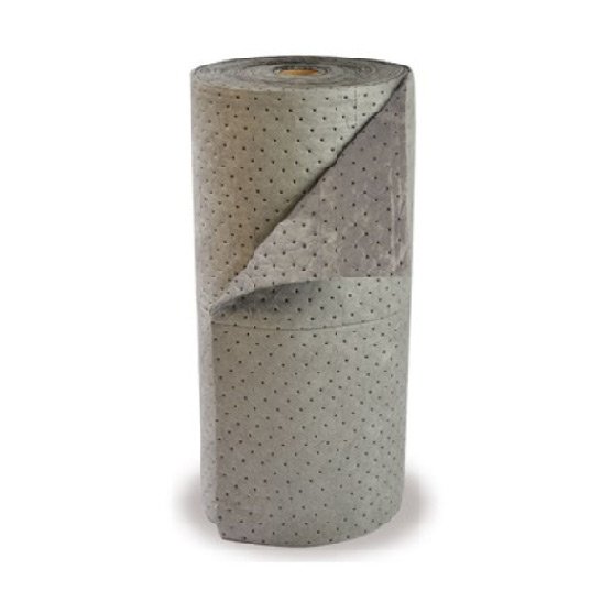 Rollo absorbente para derrames de hidrocarburos