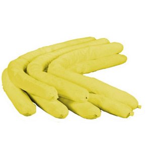 Barreras absorbentes para derrames químicos