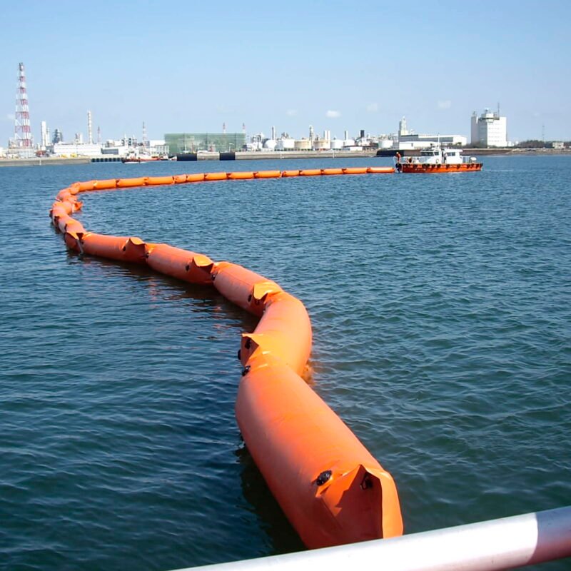 Barreras Marinas Flotantes Inflables y rígidas